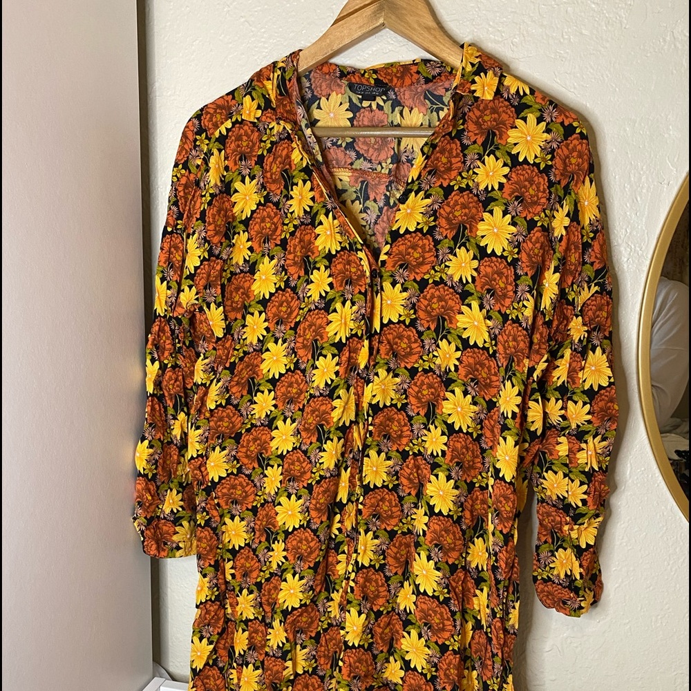 beautiful dress size 36. with flower print